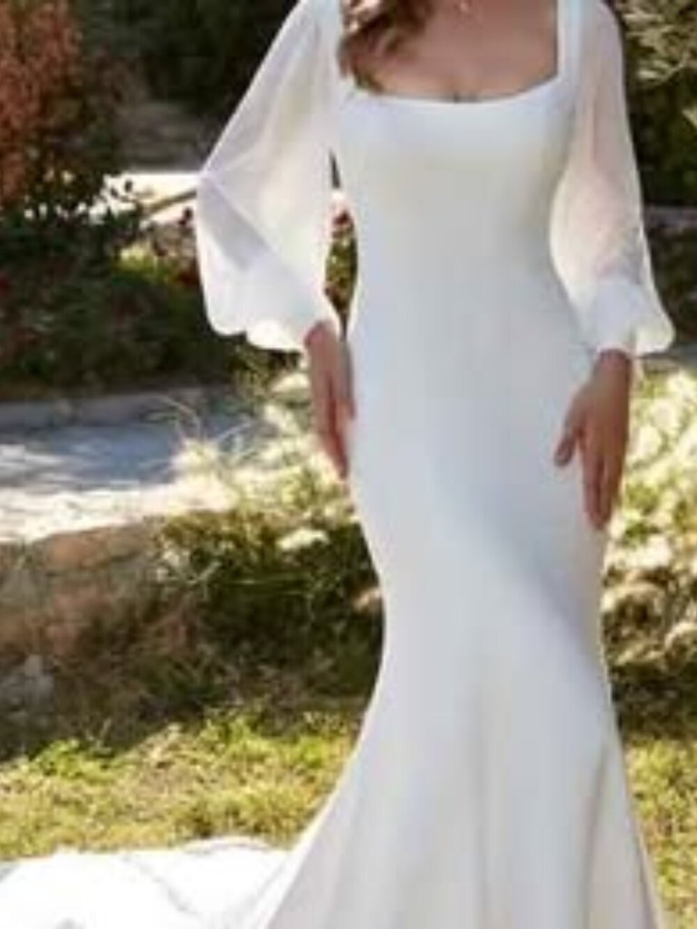 Eddy K "Gretchen" EK1508 wedding gown. Ivory